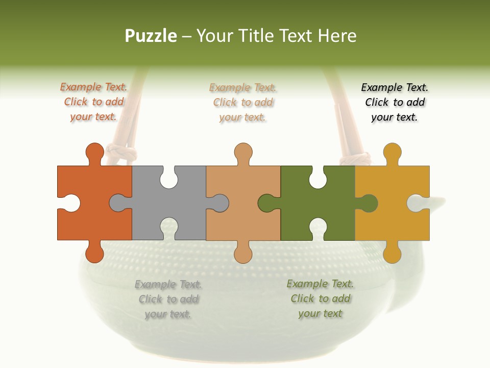 Chinese Object Service PowerPoint Template