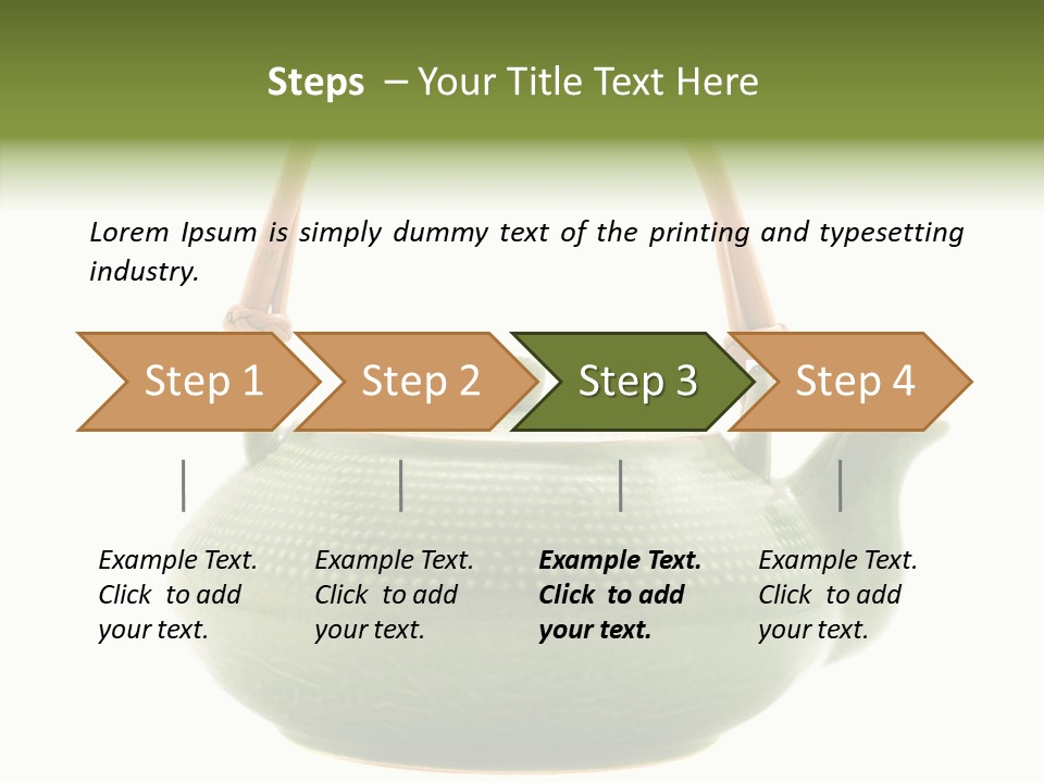 Chinese Object Service PowerPoint Template