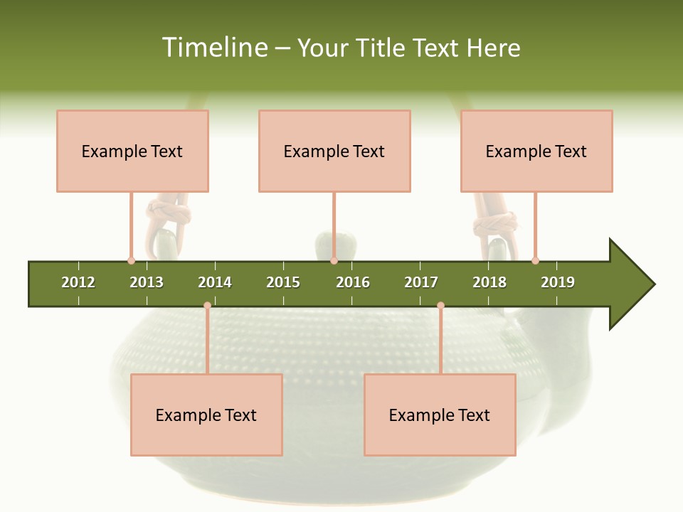 Chinese Object Service PowerPoint Template