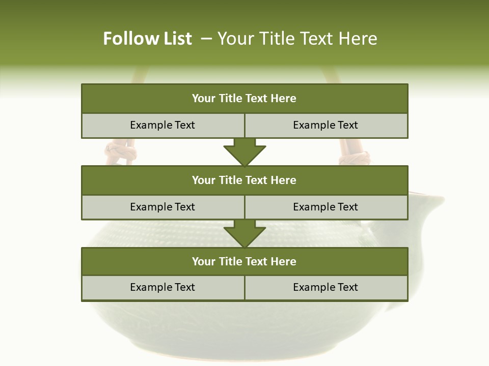 Chinese Object Service PowerPoint Template