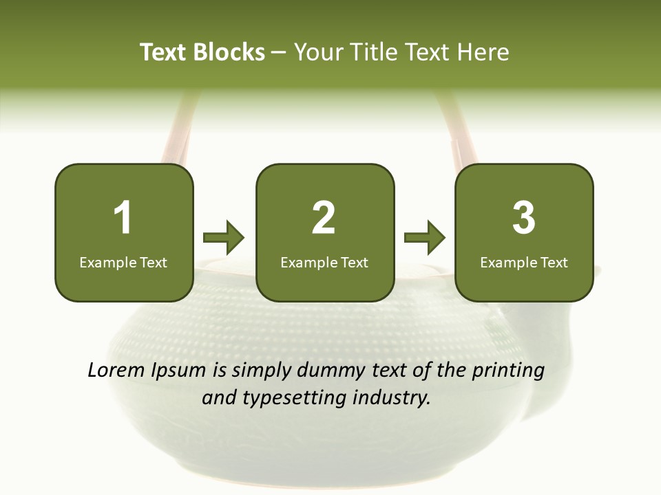 Chinese Object Service PowerPoint Template