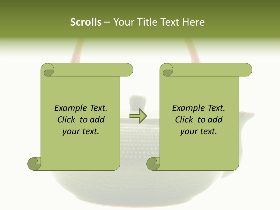 Chinese Object Service PowerPoint Template