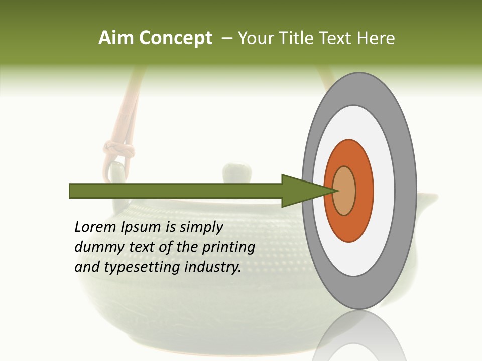 Chinese Object Service PowerPoint Template