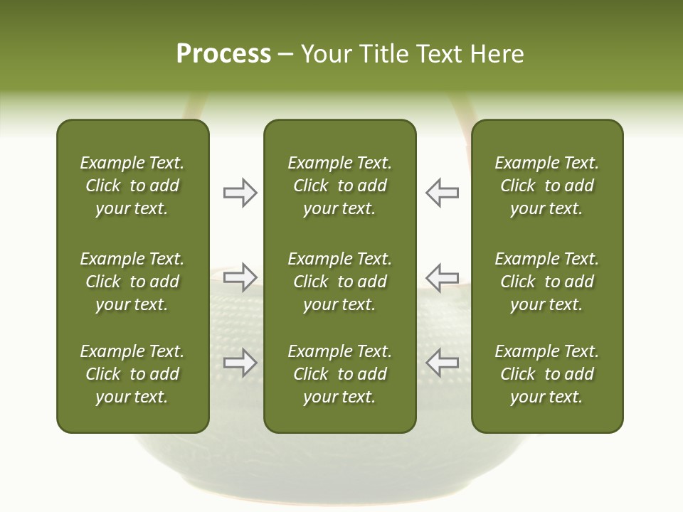 Chinese Object Service PowerPoint Template