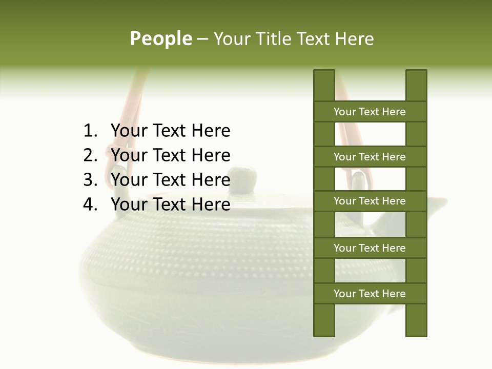 Chinese Object Service PowerPoint Template