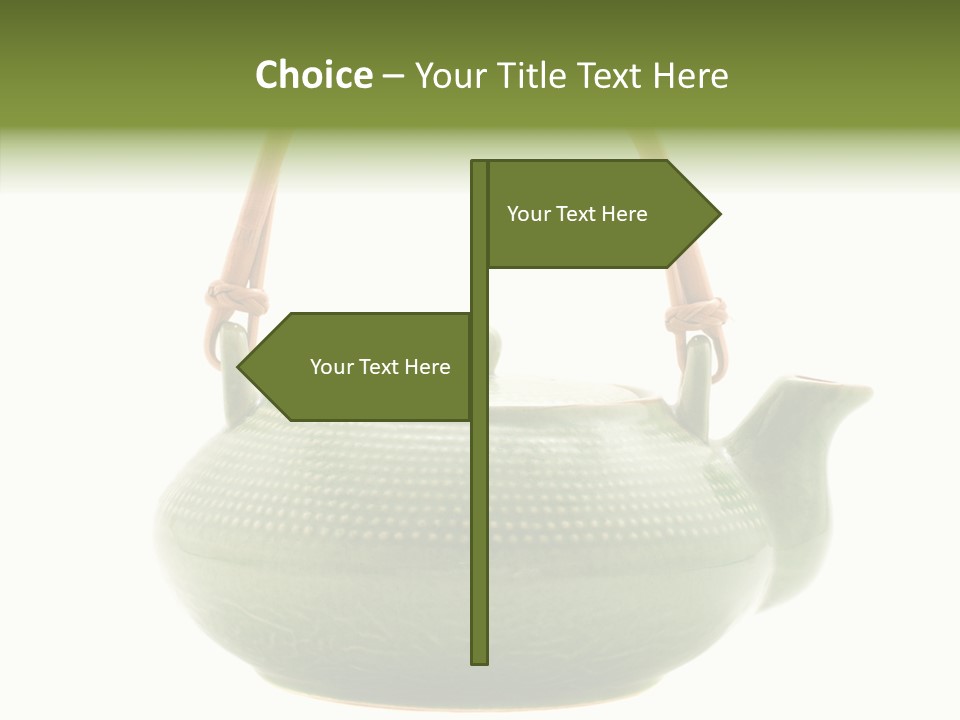 Chinese Object Service PowerPoint Template