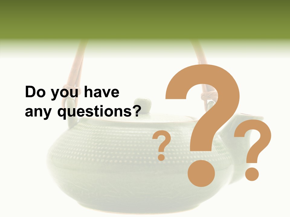 Chinese Object Service PowerPoint Template