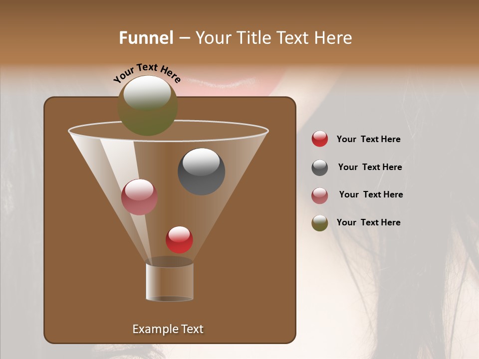 Lips Lover Mark PowerPoint Template