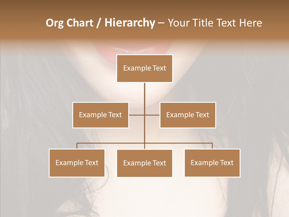 Lips Lover Mark PowerPoint Template