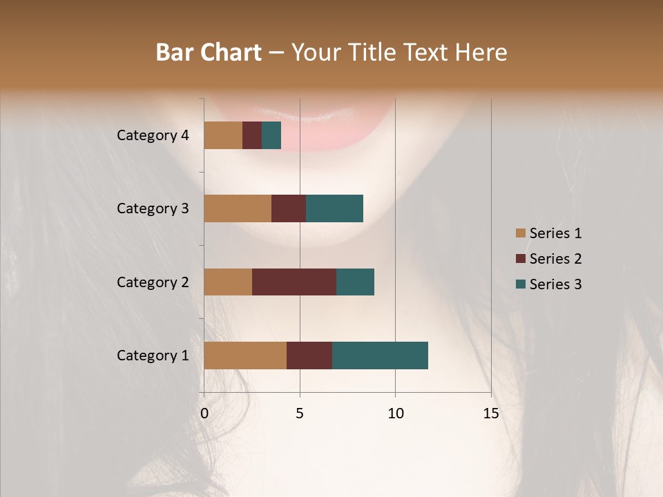 Lips Lover Mark PowerPoint Template