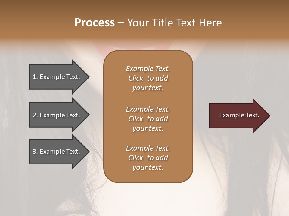 Lips Lover Mark PowerPoint Template