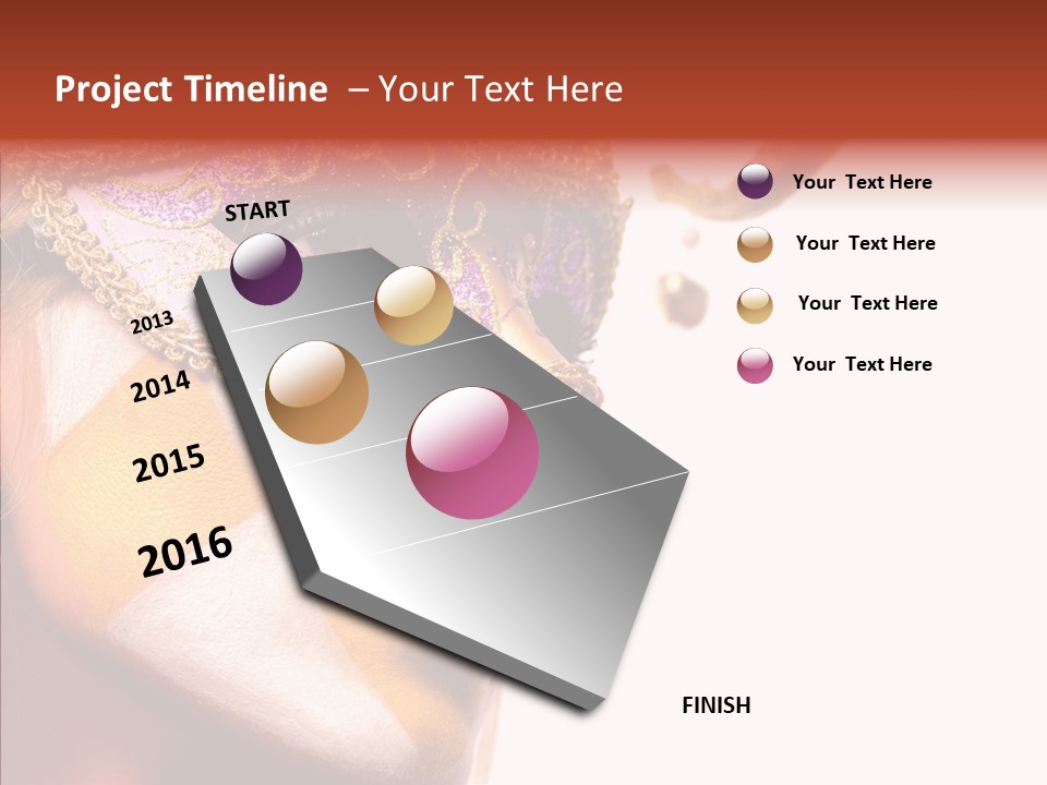 Beautiful Purple Beauty PowerPoint Template