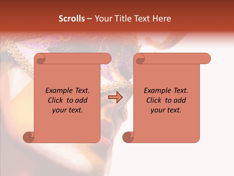 Beautiful Purple Beauty PowerPoint Template