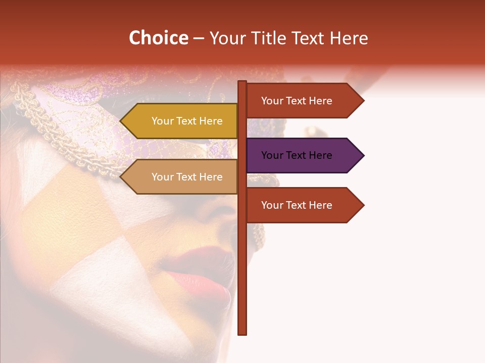 Beautiful Purple Beauty PowerPoint Template