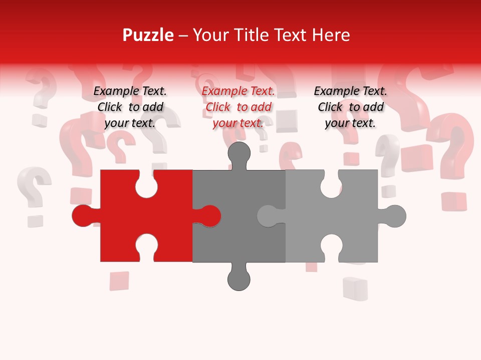 Service Problem White PowerPoint Template