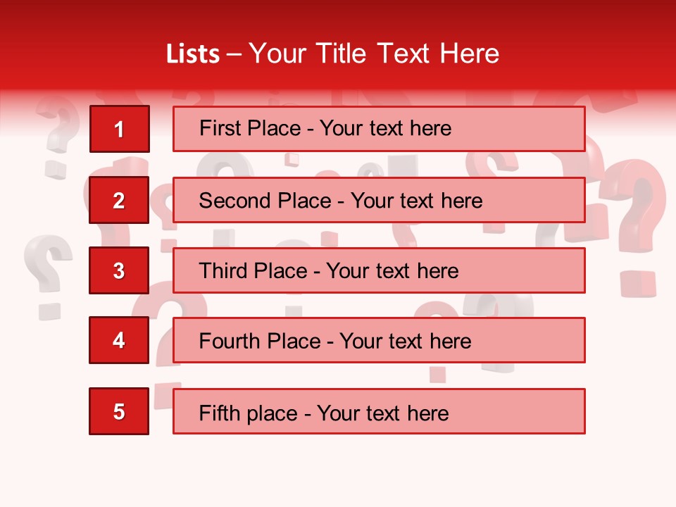 Service Problem White PowerPoint Template