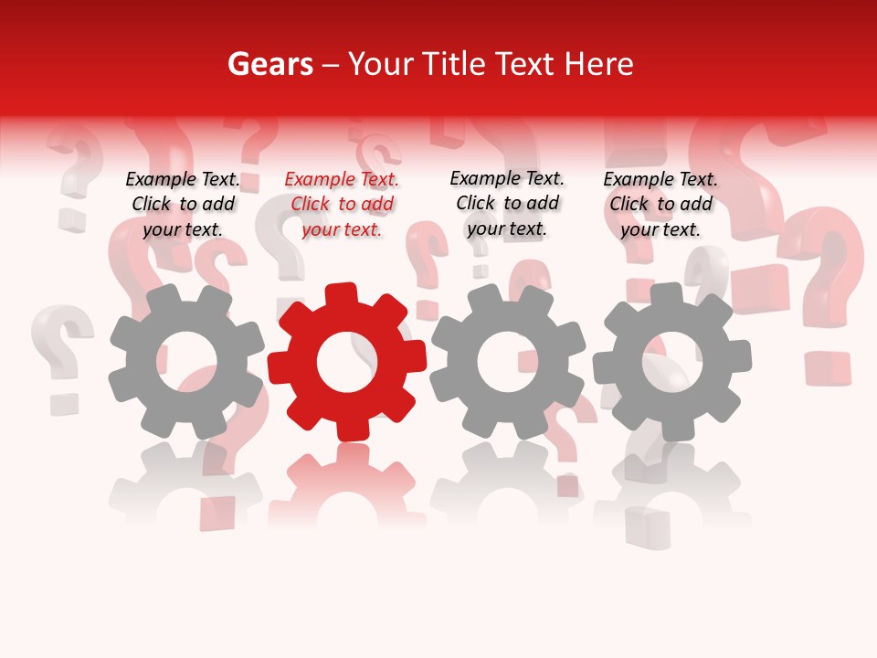 Service Problem White PowerPoint Template