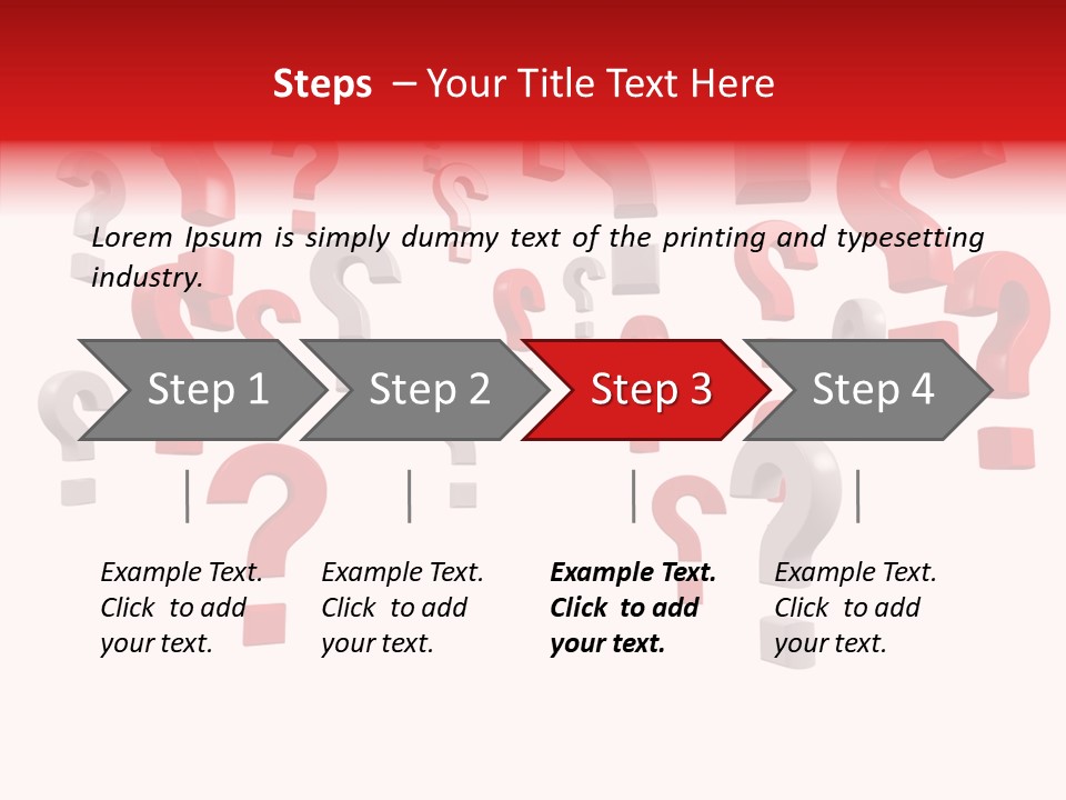 Service Problem White PowerPoint Template