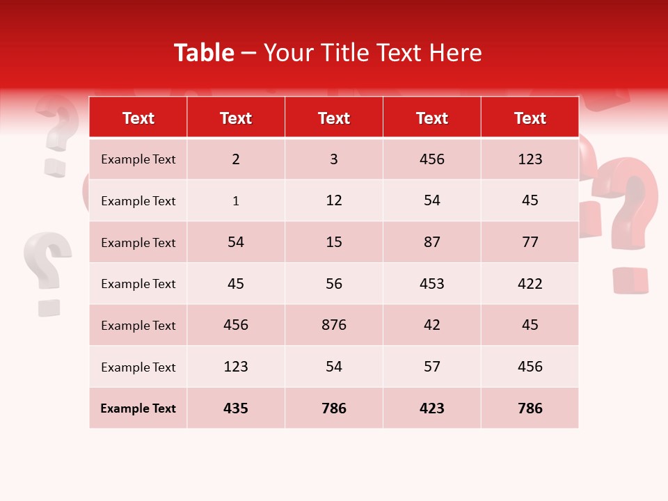 Service Problem White PowerPoint Template