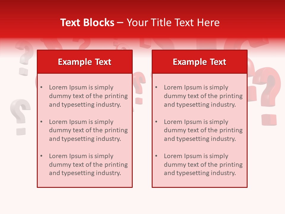 Service Problem White PowerPoint Template
