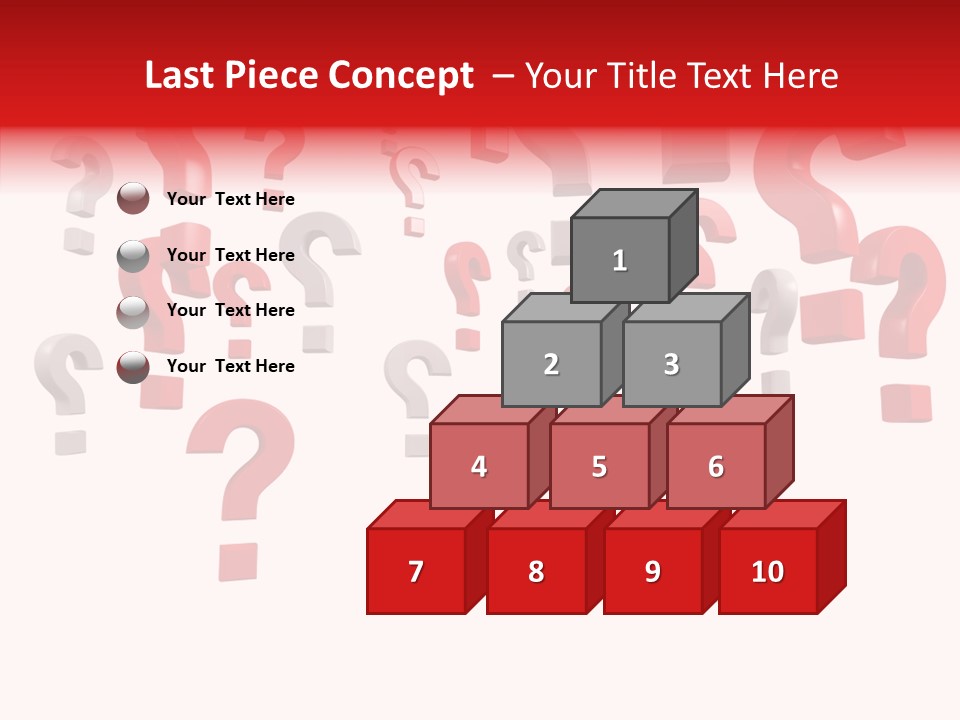 Service Problem White PowerPoint Template