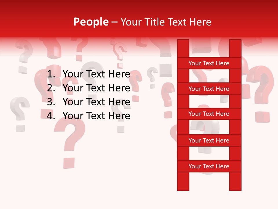 Service Problem White PowerPoint Template