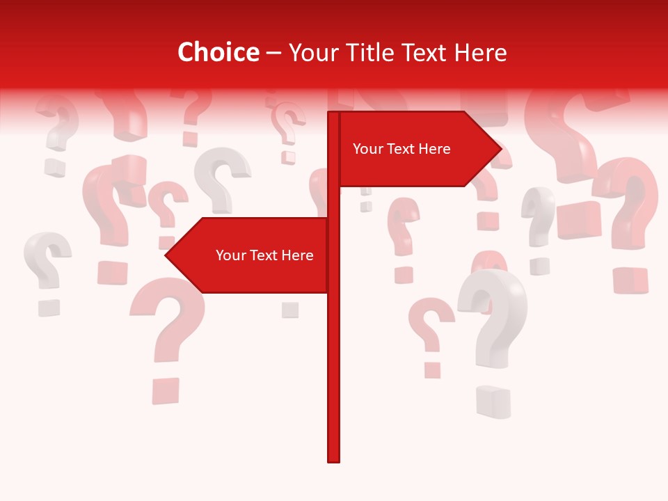 Service Problem White PowerPoint Template