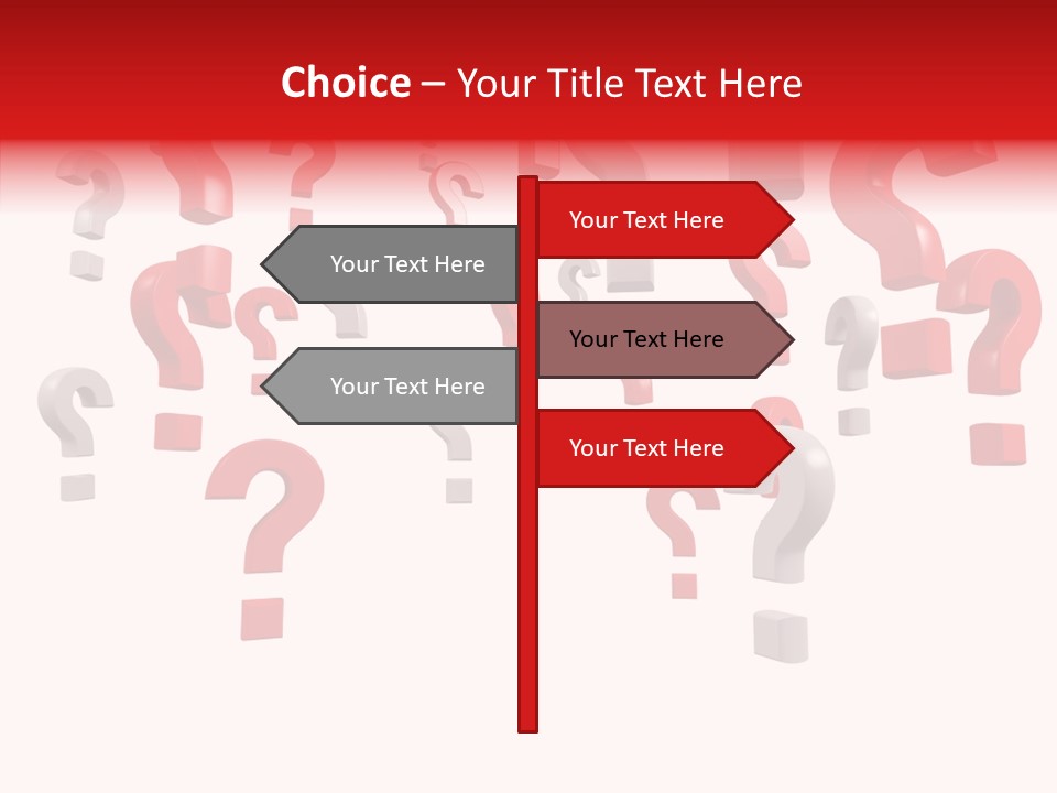 Service Problem White PowerPoint Template
