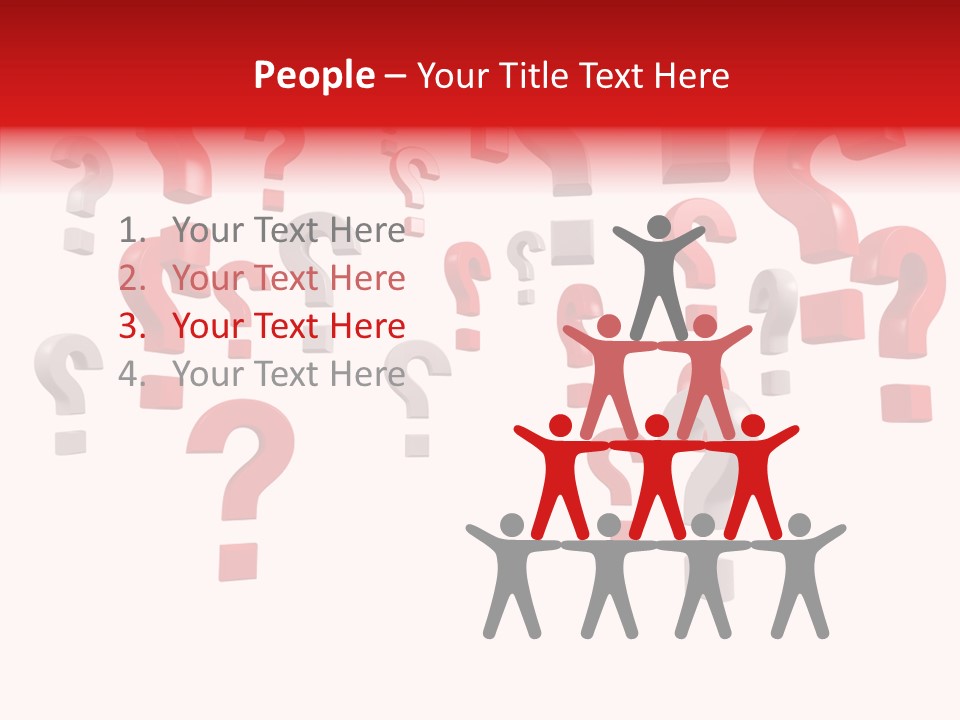 Service Problem White PowerPoint Template