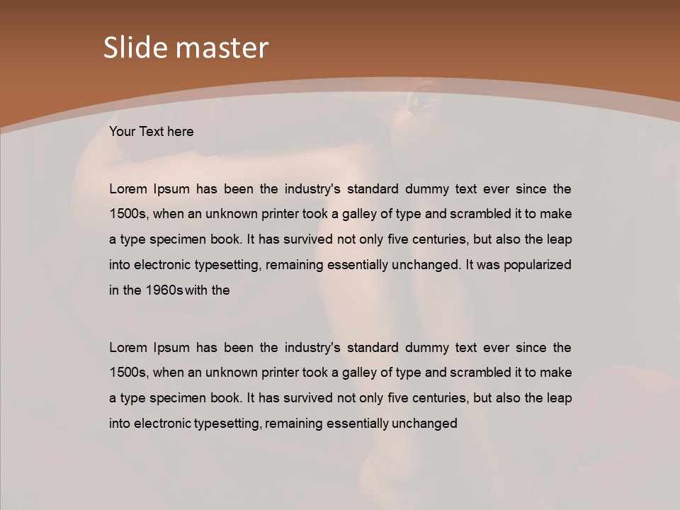 View Classic One PowerPoint Template