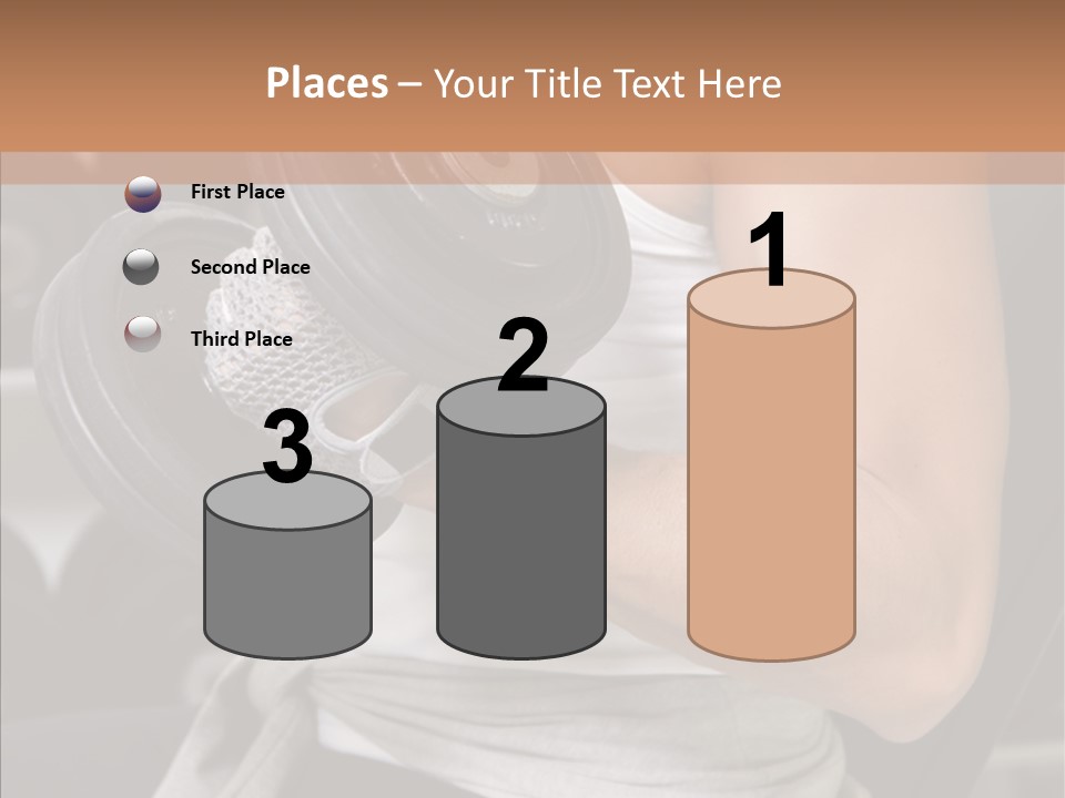 Club Weight Gym PowerPoint Template