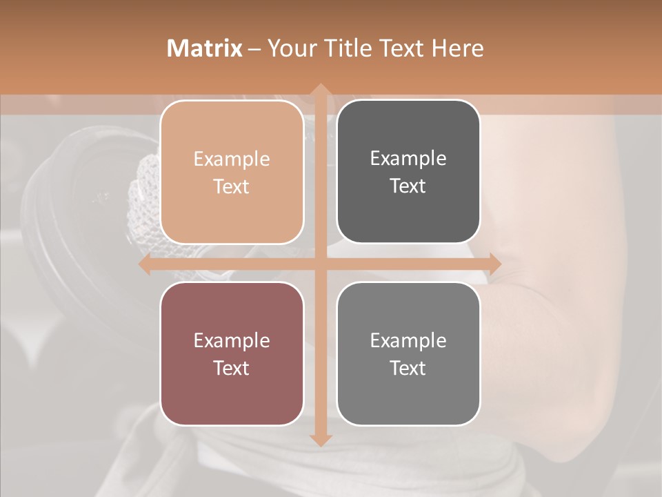 Club Weight Gym PowerPoint Template