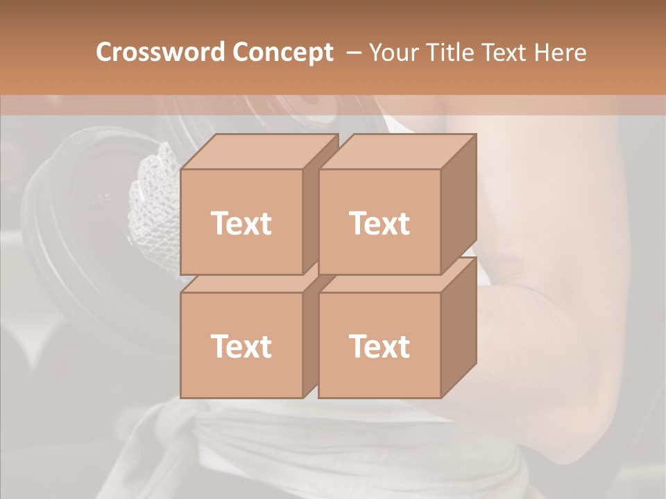 Club Weight Gym PowerPoint Template