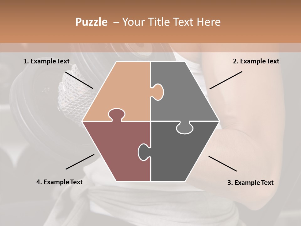 Club Weight Gym PowerPoint Template