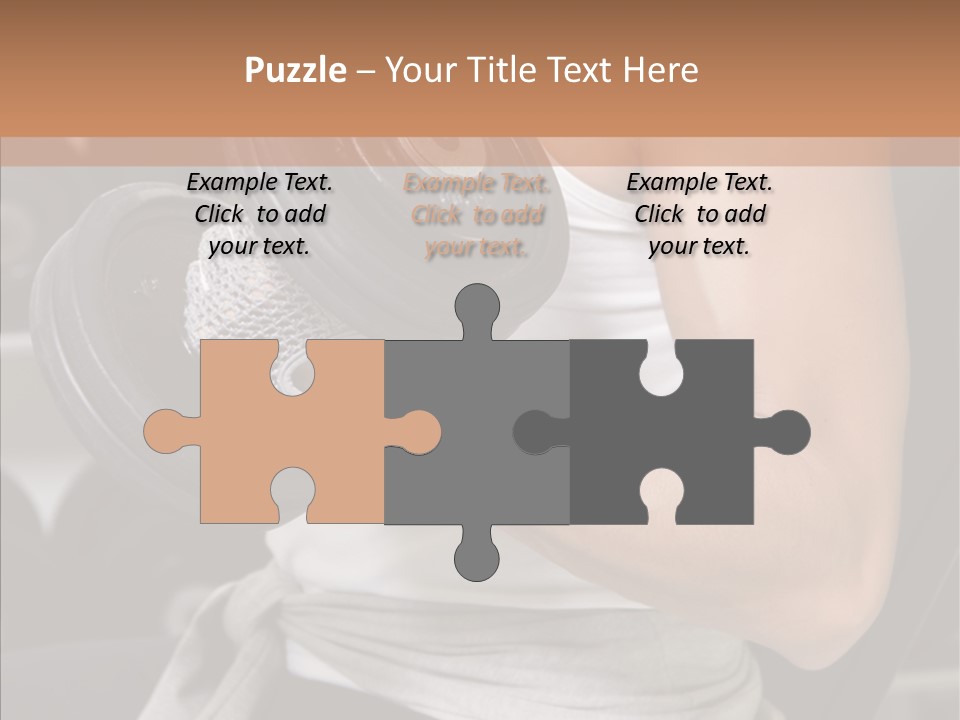 Club Weight Gym PowerPoint Template