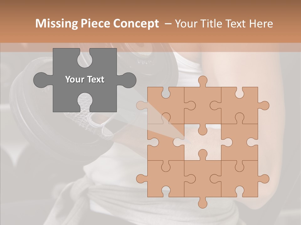 Club Weight Gym PowerPoint Template