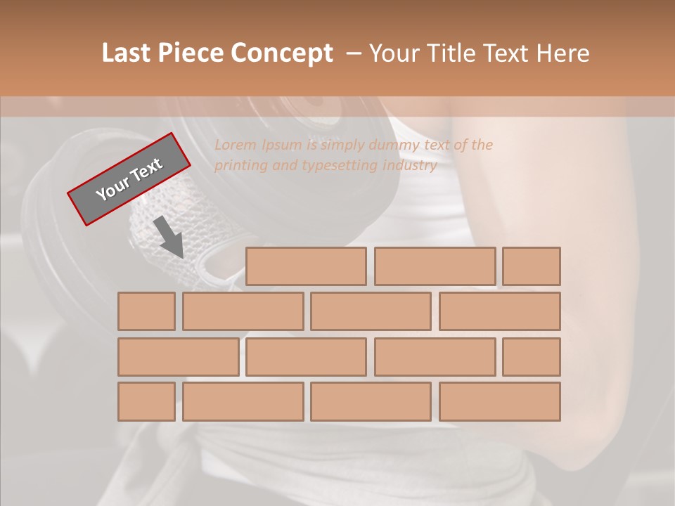 Club Weight Gym PowerPoint Template