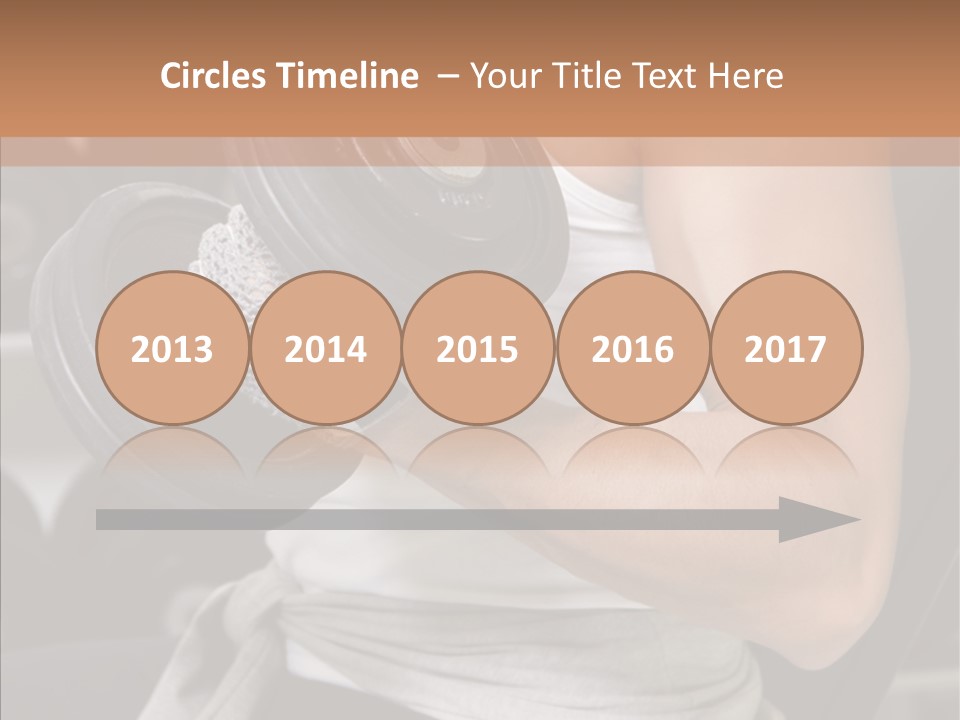 Club Weight Gym PowerPoint Template