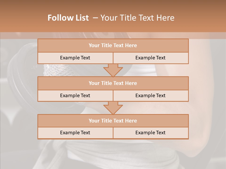 Club Weight Gym PowerPoint Template
