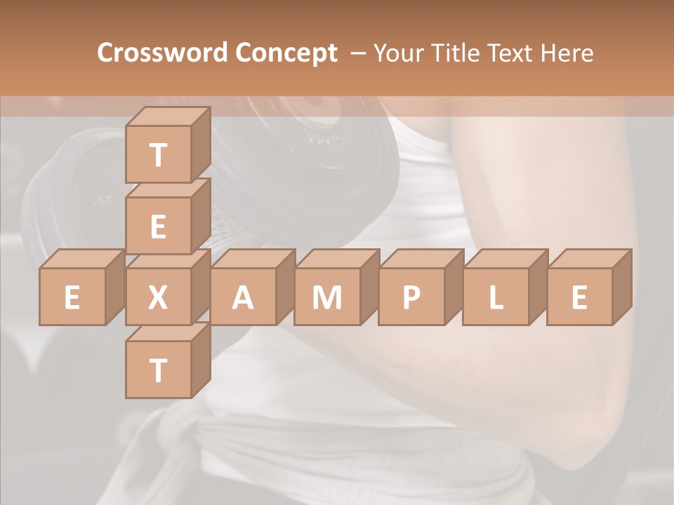 Club Weight Gym PowerPoint Template