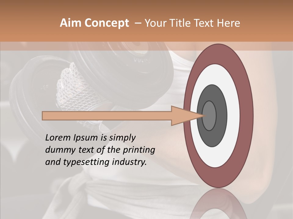 Club Weight Gym PowerPoint Template