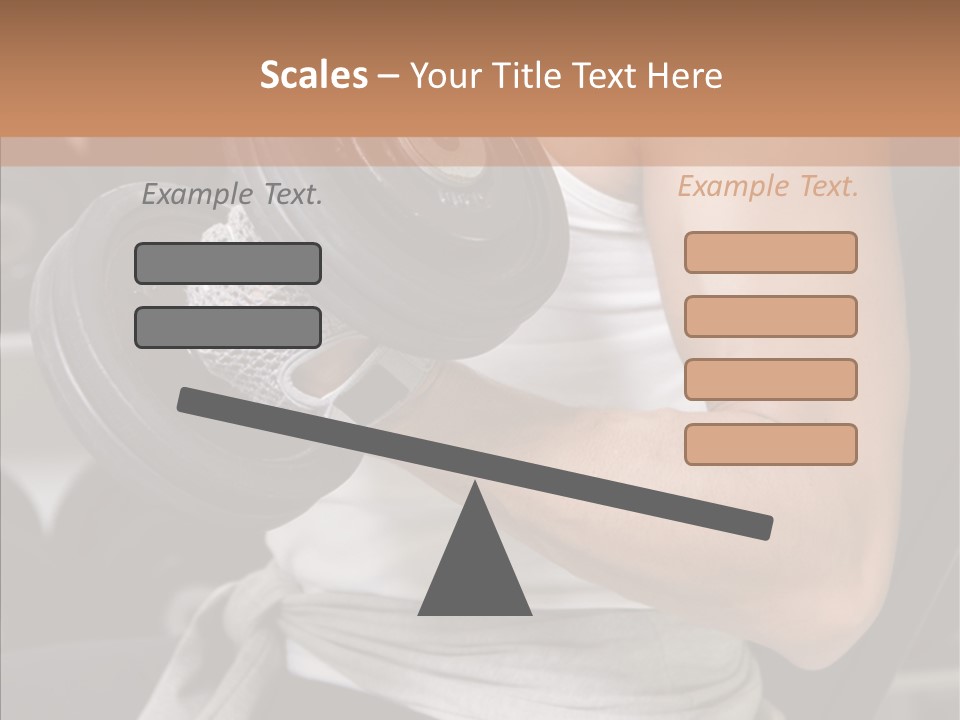 Club Weight Gym PowerPoint Template