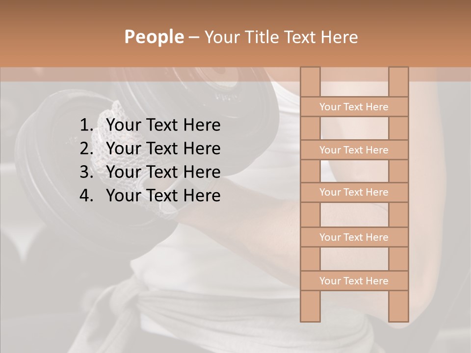 Club Weight Gym PowerPoint Template
