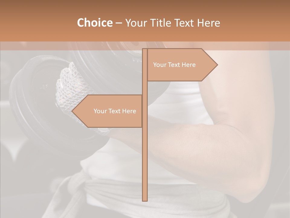 Club Weight Gym PowerPoint Template