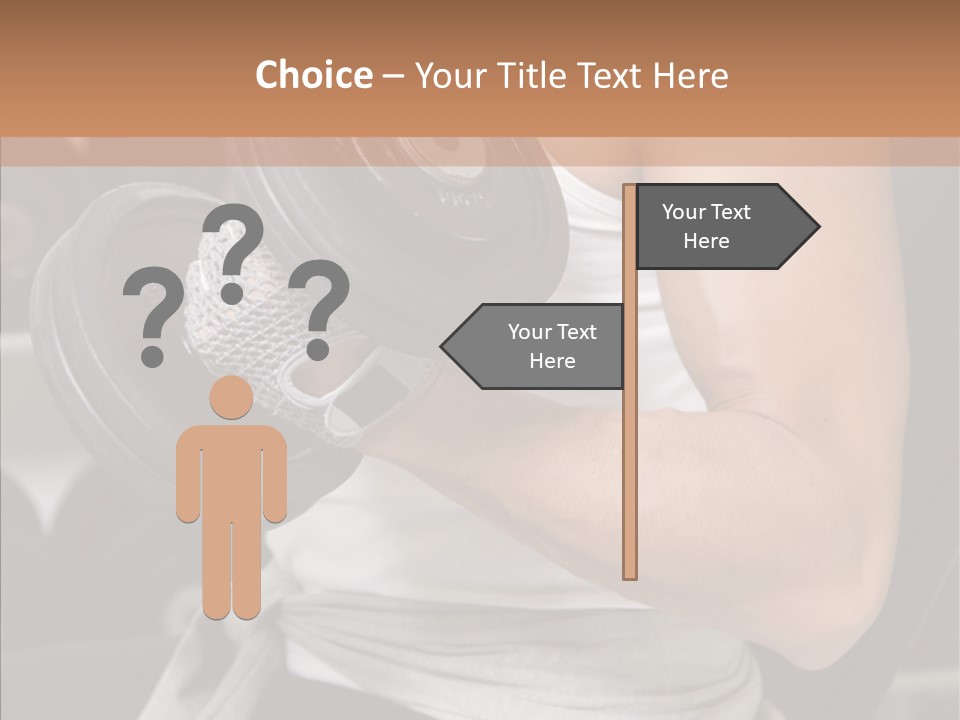 Club Weight Gym PowerPoint Template