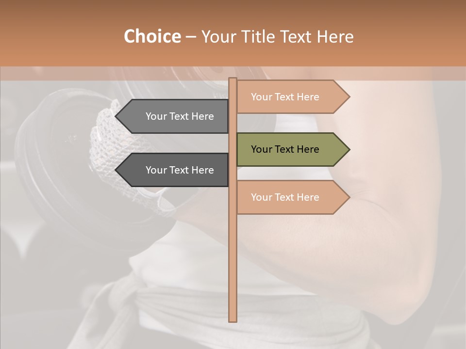 Club Weight Gym PowerPoint Template