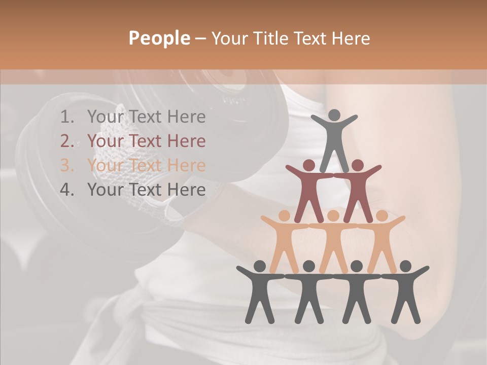 Club Weight Gym PowerPoint Template