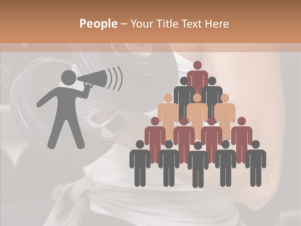 Club Weight Gym PowerPoint Template