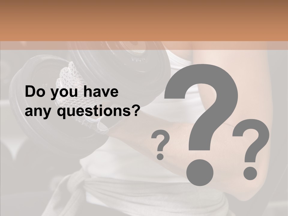 Club Weight Gym PowerPoint Template