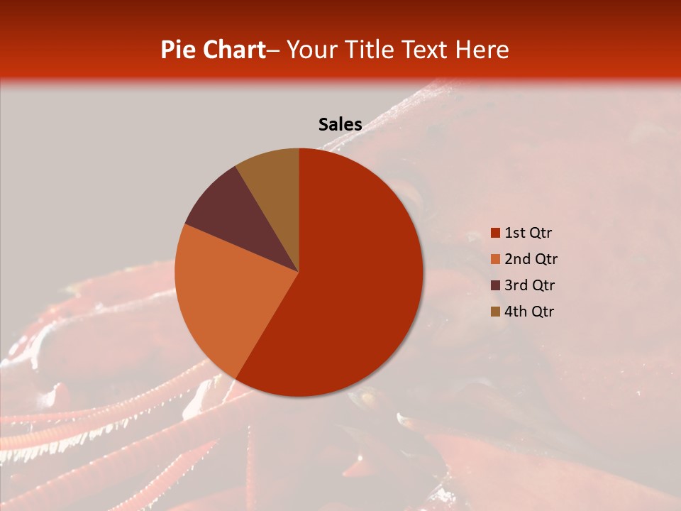 Food Freshness Red PowerPoint Template